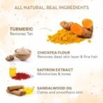 WOW Skin Science Ubtan Radiance Facial Kit for Glowing Skin|Helps Remove Tan and Gives Radiant Skin | 6 Easy Steps | Suitable for All Skin Types | Free Rose Water | Pack of 7 - Fast Shipping to USA & Canada - Image 5