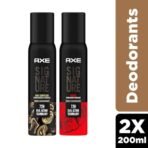 Axe Signature Dark Temptation 200ml, Axe Signature Intense, Long Lasting No Gas Body Perfume For Men 200ml, Pack of 2 - Fast Shipping to USA & Canada - Image 3