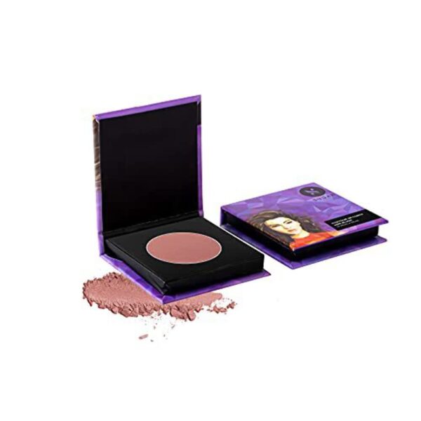SUGAR Cosmetics Contour De Force Mini Blush for Face | Face Blusher for Face Makeup | Smooth Texture | Matte & Blendable | Paraben & Cruelty Free | 4gm | Peach Peak (Peach Pink Blush) - Fast Shipping to USA & Canada