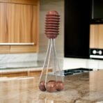 FA INDUSTRIES Wooden Acupressure Finger Massager & Pain Relief Finger Massager Size: 7.5x2 inch (Brown) - Fast Shipping to USA - Image 2