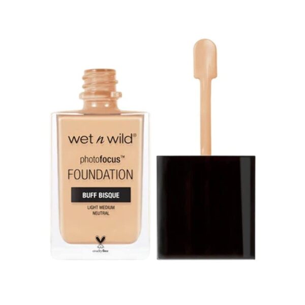 Wet n Wild Photo Focus Liquid Medium Coverage Foundation For Combination Skin Type, Natural Finish, 30 Ml - Fast Shipping to USA & Canada