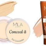 MILA Beaute Longwear Weightless Foundation | Liquid Foundation | Shade - (102 Ivory, 30ml) Conceal It Pot Concealer For Face Makeup | Shade - (Rich Vanilla, 4g) - Fast Shipping to USA & Canada