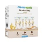Mamaearth Rice Facial Kit With Rice Water & Niacinamide for Glass Skin - 60 g | Salon-Like Glowing Skin in 6 Easy Steps | Improves Skin Texture | Instant Glow | Suitable for all skin types - Fast Shipping to USA & Canada - Image 2