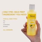 Raaga Professional Pre Wax Gel with Refreshing Lemon and Cocoa Butter for All Skin Types | Prepares Skin for Waxing and Smoother Hair Removal (250 ml) - Fast Shipping to USA & Canada - Image 7