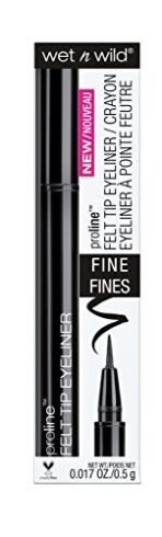 wet n wild Proline Felt Tip Eyeliner, Black, 0.017 Fluid Ounce (Pack of 3) - Fast Shipping to USA & Canada - Image 2