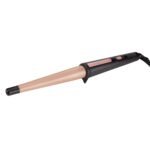 Vega I-Curl Hair Curler for Women with Ceramic Coated 0.5 inch-1 inch Barrel, Quick Heatup Technology, LED Indicator, Salon Style at Home, Suitable for All Hair Types, (VHCH-05), Black - Fast Shipping to USA & Canada