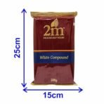 Konfiz 2M White Chocolate Compound Slab Perfect For Baking,Cake Decorating,Topping,Molding&Dipping(Pack Of 1,500 Gm) - Fast Shipping to USA & Canada - Image 4