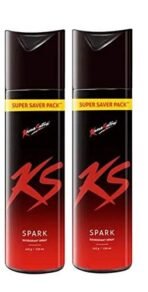 KamaSutra Deodorants Spray For Men 220 Ml Pack Of 2, Spark, 440 Millilitre - Fast Shipping to USA & Canada