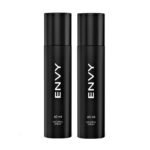 ENVY Natural Spray Perfume For Men - 60ML Each (Pack Of 2) | Long Lasting Eau Da Parfum for Men - Fast Shipping to USA & Canada