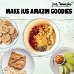 Jus' Amazin Creamy Peanut Butter - Unsweetened (325g) | 27.8% Protein | Only 100% Pure Peanuts - no added Sugar/Salt/Hydrogenated Fats/Emulsifiers | Dairy Free, Keto | Clean Nutrition, 0% Chemcials - Fast Shipping to USA & Canada - Image 6