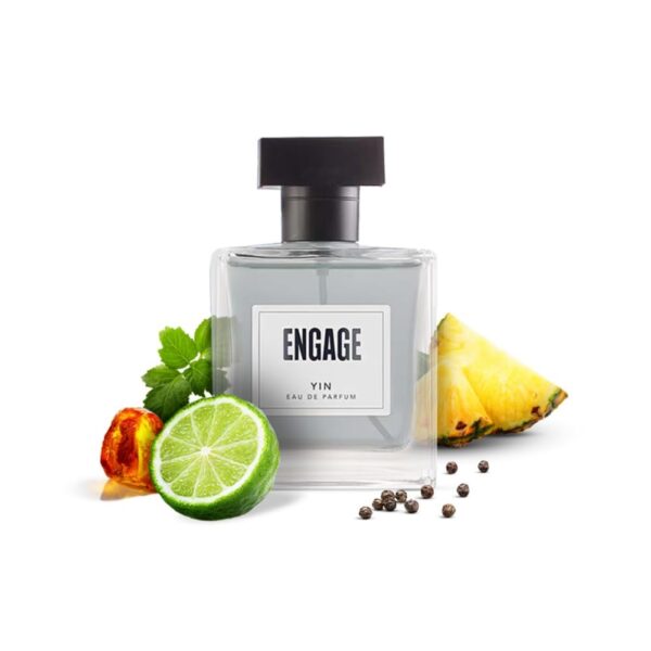 Engage Yin Perfume for Men Long Lasting Smell, Spicy and Woody Fragrance Scent, Gift for Men, Free Tester with pack, 100ml - Fast Shipping to USA & Canada