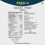 Abbie's Chick Peas 1200 Gm (400 Gm X 3 Units), Precooked Chickpeas Best For Indian Curry, Salad, Boiled, Ready To Eat & Ready To Cook Chickpeas (Set Of 3) - Fast Shipping to USA & Canada - Image 4