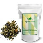 Siyacha Tea Blue pea Jasmine Green Tea| For Calm Mind & Relaxation, Made with 100% Whole Leaf Natural Ingredients Loose Leaf Chai Patti|Natural Detox Healthy|1 KG Pouch Makes 500 Cups (approx) - Fast Shipping to USA & Canada