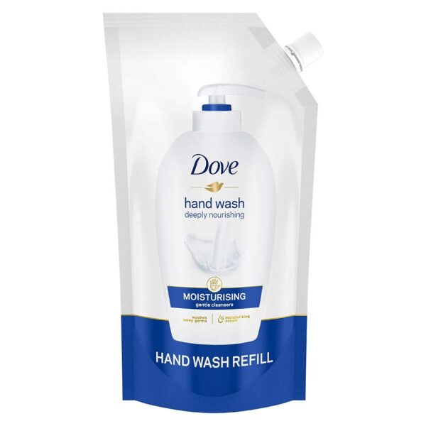 Dove Moisturising Liquid Hand Wash, 900ml Refill | Gentle Cleanser for Soft Hands, Suitable for Sensitive Skin | Nourishing Liquid Handwash - Fast Shipping to USA & Canada