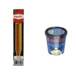 KONFIZ Wafer Cone/Ice Cream Cone/Waffle Cone (12pcs) with VANILLA ICECREAM PREMIX (100g) COMBO PACK - Fast Shipping to USA & Canada