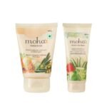 Moha Exfoliate and Glow Kit for Clear Skin | Face Wash 200ml + Herbal Scrub 100g | Suitable for All Skin Types | For Men & Women - Fast Shipping to USA & Canada