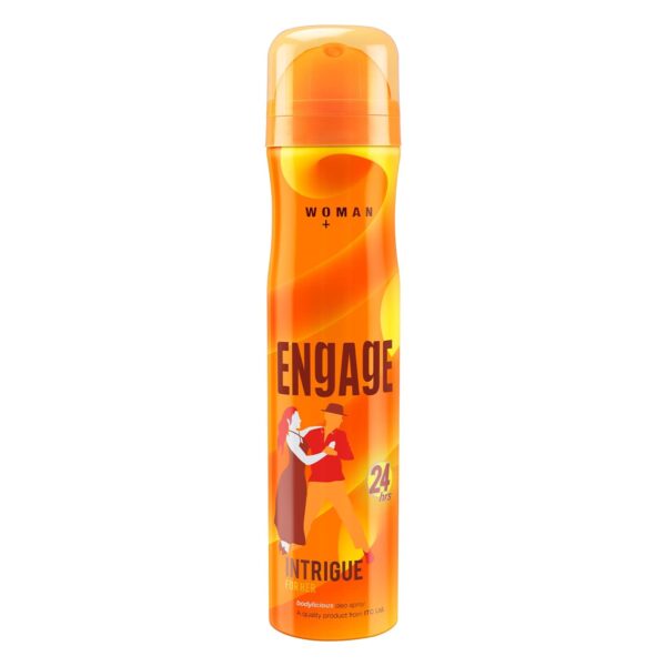 Engage Intrigue for Her Deodorant for Women, Sweet and Sophisticated, Skin Friendly Deo, 150ml Body Spray - Fast Shipping to USA & Canada