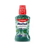 Colgate Maxfresh Plax Antibacterial Mouthwash, 24/7 Fresh Breath, Alcohol Free Mouth Wash Liquid for Bad Breath - 500ml Fresh Mint (Complete Oral Care) - Fast Shipping to USA & Canada