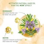 WOW Skin Science Rosemary with Biotin Hair Growth Oil | Stimulates New Hair Growth | Controls Hair Fall & Reduces Hair Breakage | Gives Healthy Hair - Fast Shipping to USA & Canada - Image 4