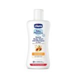 Chicco Baby Moments Gentle Bodywash & Shampoo with Oats Extracts & Apricot, 200ml |Head-to-Toe|No Tears Formula|Moisturized Skin & Hair|Dermatologically Tested | Parabens & Phenoxyethanol Free - Fast Shipping to USA & Canada