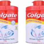 Colgate Toothpowder - with Calcium and Minerals (Anti-cavity) (100gm X 2N) Toothpaste (100 g, Pack of 2) - Fast Shipping to USA & Canada