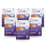 Dr. Morepen LightLife Pre-Meal Nutrition Mix | Controls Appetite & Reduces Cravings | For Men & Women 60 Sachets | 5 Flavors Assorted - Fast Shipping to USA