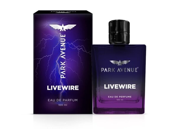 Park Avenue Men's Perfume Cedarwood, Liquid | Livewire | Eau De Parfum, 100 Ml | Premium Perfume For Men, Pack Of 1 - Fast Shipping to USA & Canada