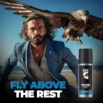 Beardo Falcon Perfume Deo 150ml | Amber Fresh Musk | Deodorant | Body Spray For Men | Long Lasting Fragrance | Gift For Brother | Gift For Friends - Fast Shipping to USA & Canada - Image 3