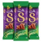 Cadbury Dairy Milk Silk Roast Almonds Valentine's Gift Pack Chocolate Bar, 143 g (Pack of 3) - Fast Shipping to USA & Canada - Image 2