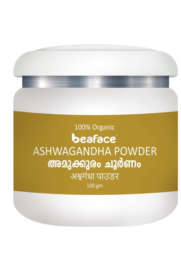 Beaface Ashwagandha Powder (100gm) - Fast Shipping to USA