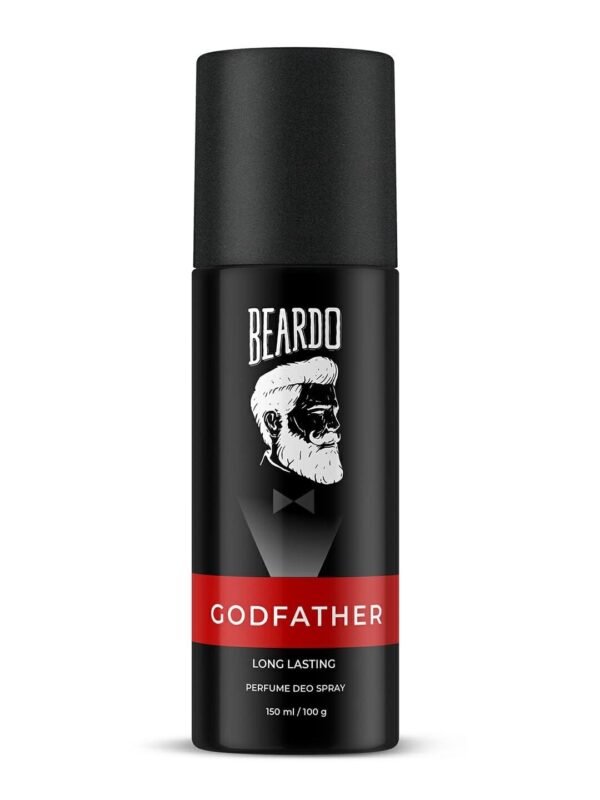 Beardo Godfather Perfume Deo Spray for Men, 150ml | Citrus Aromatic Spicy | Body Spray Deodorant For Men | Deo For Men | Long Lasting Perfume | Gift for Men | Christmas gift for men | Gift For Friends | Gift for Men - Fast Shipping to USA & Canada