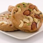 Organic Bites Pure Desi Ghee Sohan Halwa I Jodhpur Sweet Dry Fruit Soan Halwa I Sohan Halwa I Soan Halwa (Box Pack) -400 gm - Fast Shipping to USA & Canada