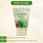 moha: Aloe Vera Gel Enriched With Rose & Cucumber Pure & Natural Face Gel Helps in Healing of Skin,helps to hydrate and nourish all kinds of skin - 100 gm (Pack of 1) - Fast Shipping to USA & Canada - Image 5