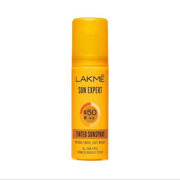 LAKME Sun Expert Tinted PA SPF50++ Spray, Ultra Light, for Oily and Dry Skin, 50ml - Fast Shipping to USA & Canada