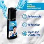 Nisha Quick 5 Minutes Hair Color Shampoo Black | 5 Weeks Long Lasting Shampoo Hair Colour for Women and Men (180ml Bottle, Original Black) - Fast Shipping to USA & Canada - Image 5
