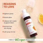 Plum Vitamin C Face Toner for Glowing Skin & Reduce Pigmentation | for Women & Men | with Mandarin & Kakadu | Alcohol Free | for Oily, Combination, Acne Prone, Dry, Normal, Sensitive Skin | 150ml - Fast Shipping to USA & Canada - Image 3