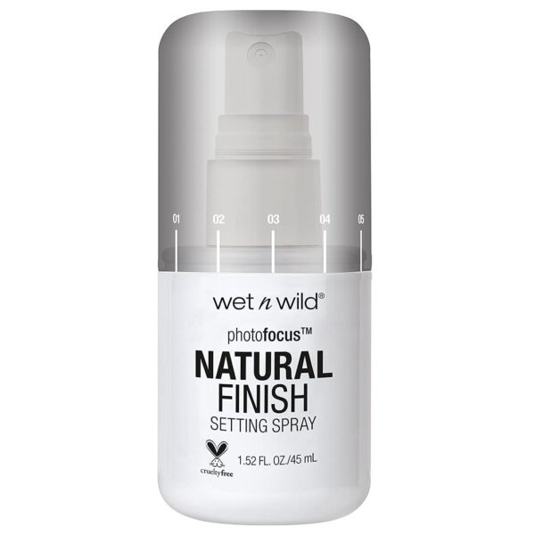 Wet n Wild Photo Focus Setting Spray with Hydrating Formula, for a Dewy Look & Long-lasting Makeup, Anti-creasing and Anti-cracking Effect, with Aloe Vera, Seal the Deal Paraben & Cruelty Free-45ml - Fast Shipping to USA & Canada