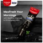 Colgate MaxFresh Toothpaste, Black Gel Tooth Paste with Charcoal for Super Fresh Breath, 130gm - Fast Shipping to USA & Canada - Image 4
