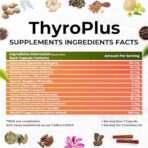 HEALTH VEDA ORGANICS PRIVATE LIMITED Thyroplus Supplements Packed With Natural Ingredients I 120 Veg Capsules I Supports Thyroid Function & Healthy Cellular Metabolism (Pack Of 2 Count) - Fast Shipping to USA - Image 4