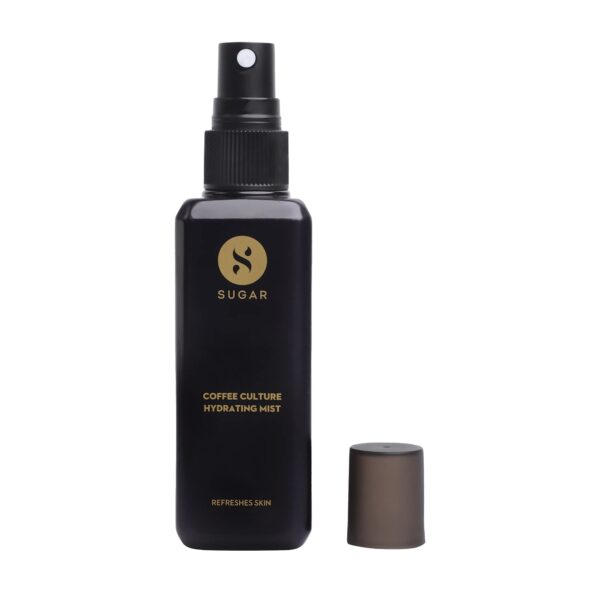 SUGAR Cosmetics Coffee Culture Hydrating Mist 100 ml, Hydrating |Brightening | Refreshing | Refine Pores Suitable for All Skin Types, 100% Vegan, Cruelty-free, Parabens and Sulphates Free - Fast Shipping to USA & Canada