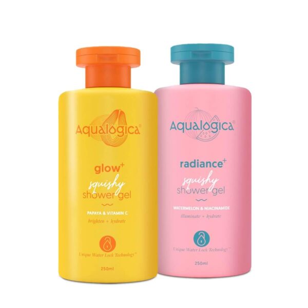 Aqualogica The Shower Power Combo | Deeply Cleanses and Hydrates | 500ml - Fast Shipping to USA & Canada