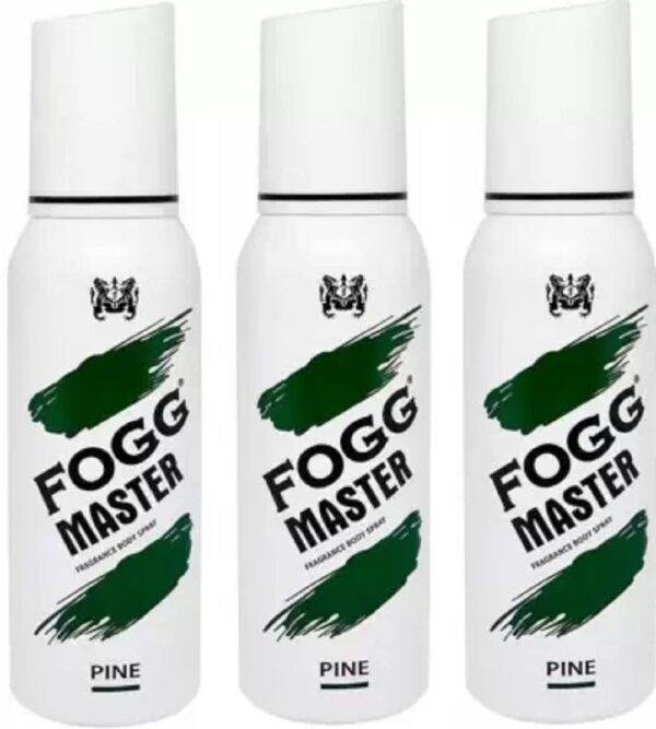 Fogg MASTER PINE (PACK OF 3 PIECES) Body Spray - For Men & Women (300 g, Pack of 3) - Fast Shipping to USA & Canada