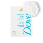 Dove Exfoliate Away Serum Beauty Bar | 4% Refining Serum + AHA | Micro-polishes for silkier skin | Paraben & SLS free | 125g - Fast Shipping to USA & Canada