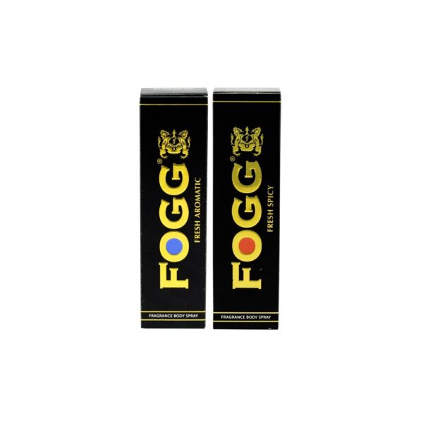 FOGG Men Combo Of Fresh Deodorant Spray Aromatic And Spicy Black Series , 120Ml (Set Of 2), Pack Of 1 - Fast Shipping to USA & Canada