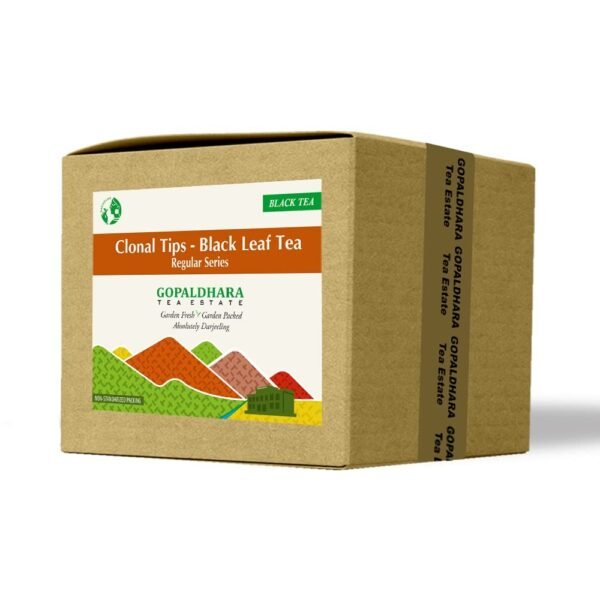 Gopaldhara Darjeeling Tea Clonal Tips Black Tea 350g Value pack - From The Gopaldhara Tea Estate Highest Elevation 7000 Feet - Fast Shipping to USA & Canada