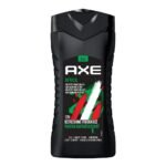 AXE Africa 3 In 1 Body, Face & Hair Wash For Men, Long-Lasting Refreshing Mandarin & Sandalwood Fragrance For Up To 12Hrs, Natural Ingredients, No Parabens, Dermatologically Tested, 250Ml - Fast Shipping to USA & Canada