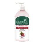 Biotique Winter Cherry Rejuvenating Body Lotion | Moisturizes and Hydrates the Skin | Prevents Ageing, Wrinkles and Dark Spots| 100% Botanical Extracts| Suitable for All Skin Types | 300ml - Fast Shipping to USA & Canada