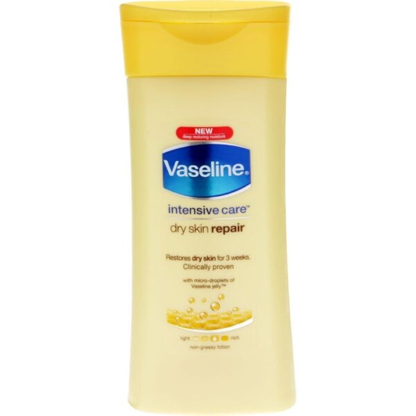 Vaseline Intensive Care Dry Skin Repair 72H Body Lotion-Imported, 400 ml (Pack of 1) (16001087357040) - Fast Shipping to USA & Canada