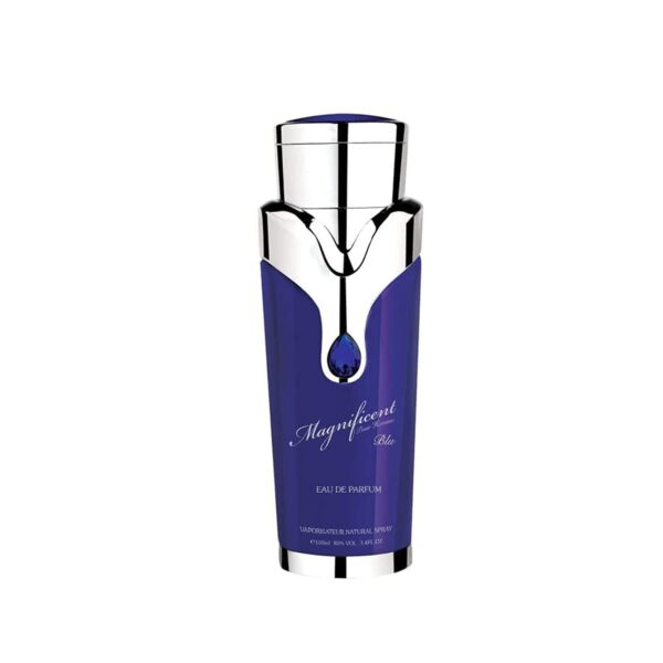 Armaf Magnificent Blu Pour Homme Eau De Parfum For Men 100ml| Premium Long-Lasting Perfume for Men| Best for Gifting Purpose| Everyday Use - Fast Shipping to USA & Canada