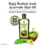 Bajaj Amla Hair Oil for Hair Growth with Brahmi | Ayurvedic Oil for Nourishment, Hairfall Reduction, 300ml - Fast Shipping to USA & Canada - Image 7